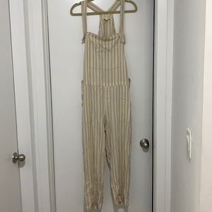 Cloth & Stone linen overalls